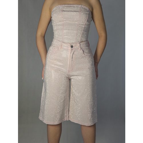 BABY GLAM BERMUDA NADRÁG PINK