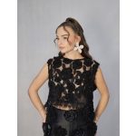 FIORELLA TOP FEKETE