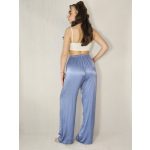 SATIN NADRÁG LIGHT BLUE